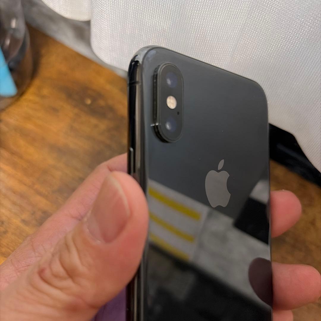 Apple iPhone XSスペースグレー 本体 充電ケーブル付き