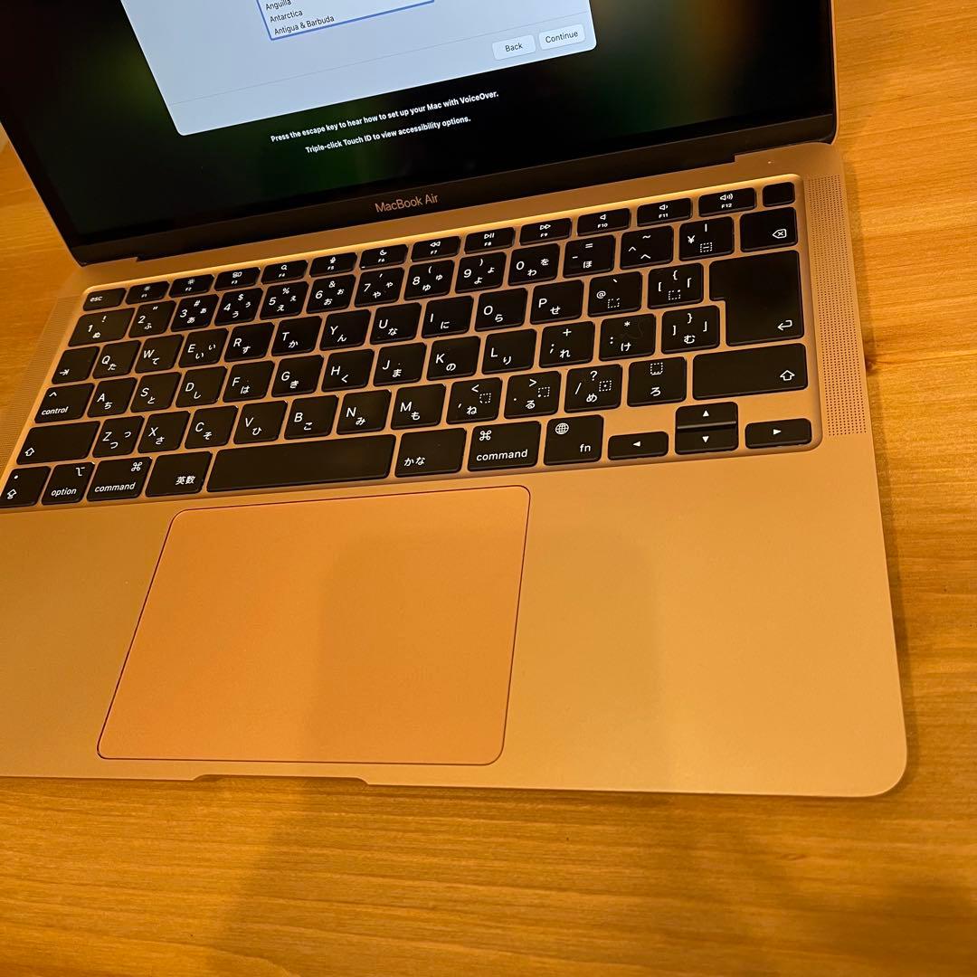 MacBook Air 2020 M1 8GB 256GB ゴールド 訳あり
