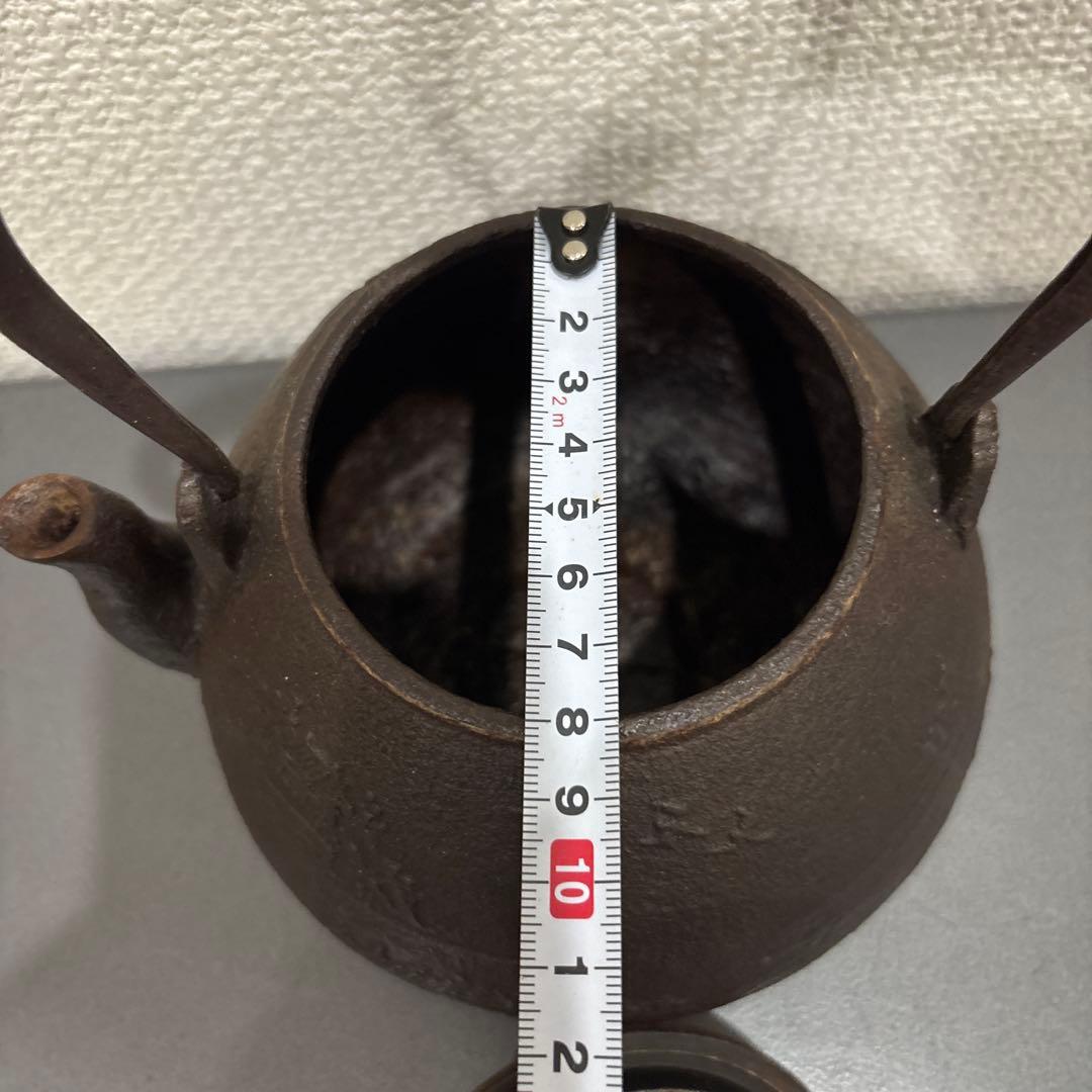 鉄瓶 鐡瓶　銅蓋