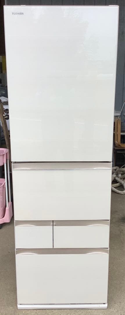 5ドア冷凍冷蔵庫 東芝 VEGETA GR-U470GZ(UC) 2022年製
