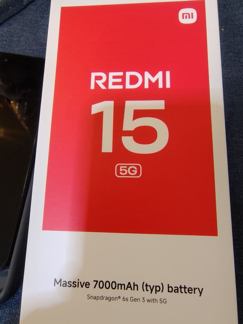 【即日発送】redmi15 5g 4GB 128GB Xiaomi