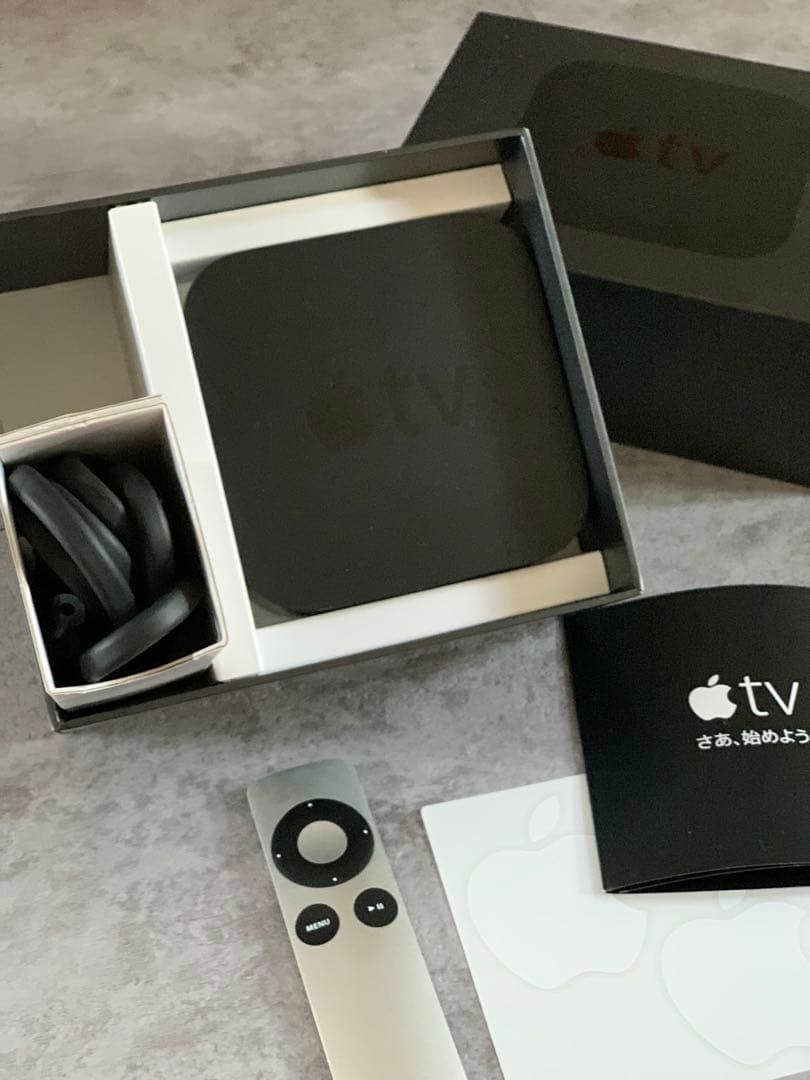 Apple TV ブラックモデル