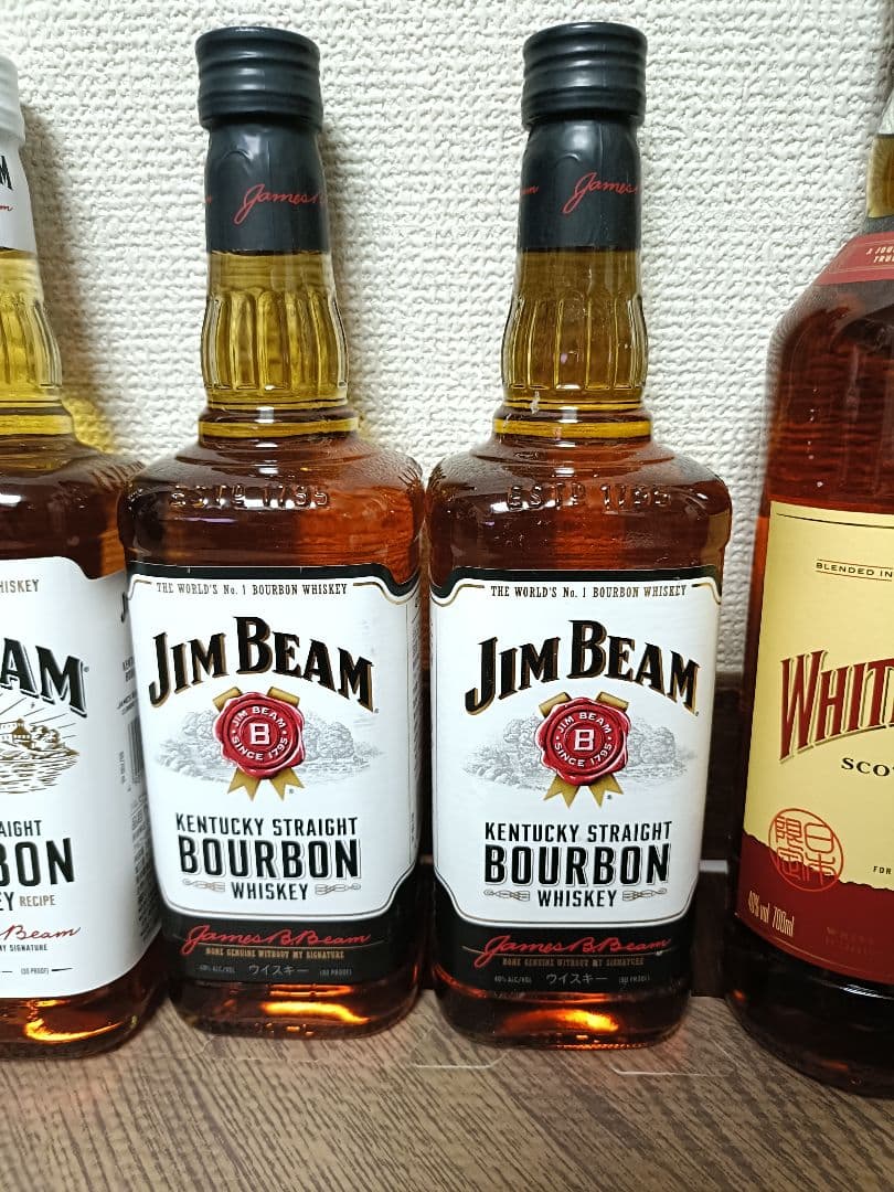 ウイスキー 未開封 7本セットJack Daniel's Jim Beam
