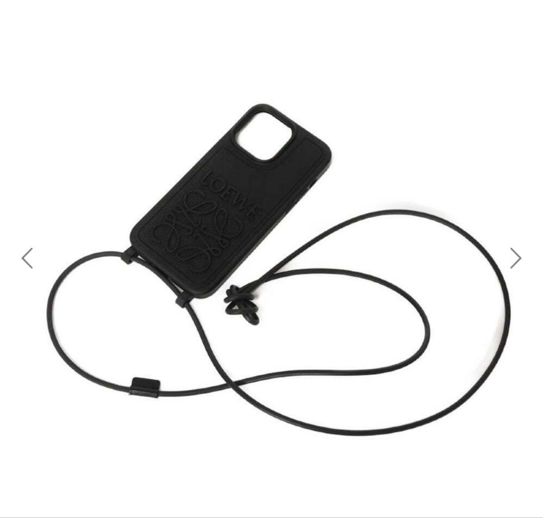 LOEWE ブラック iPhoneケース