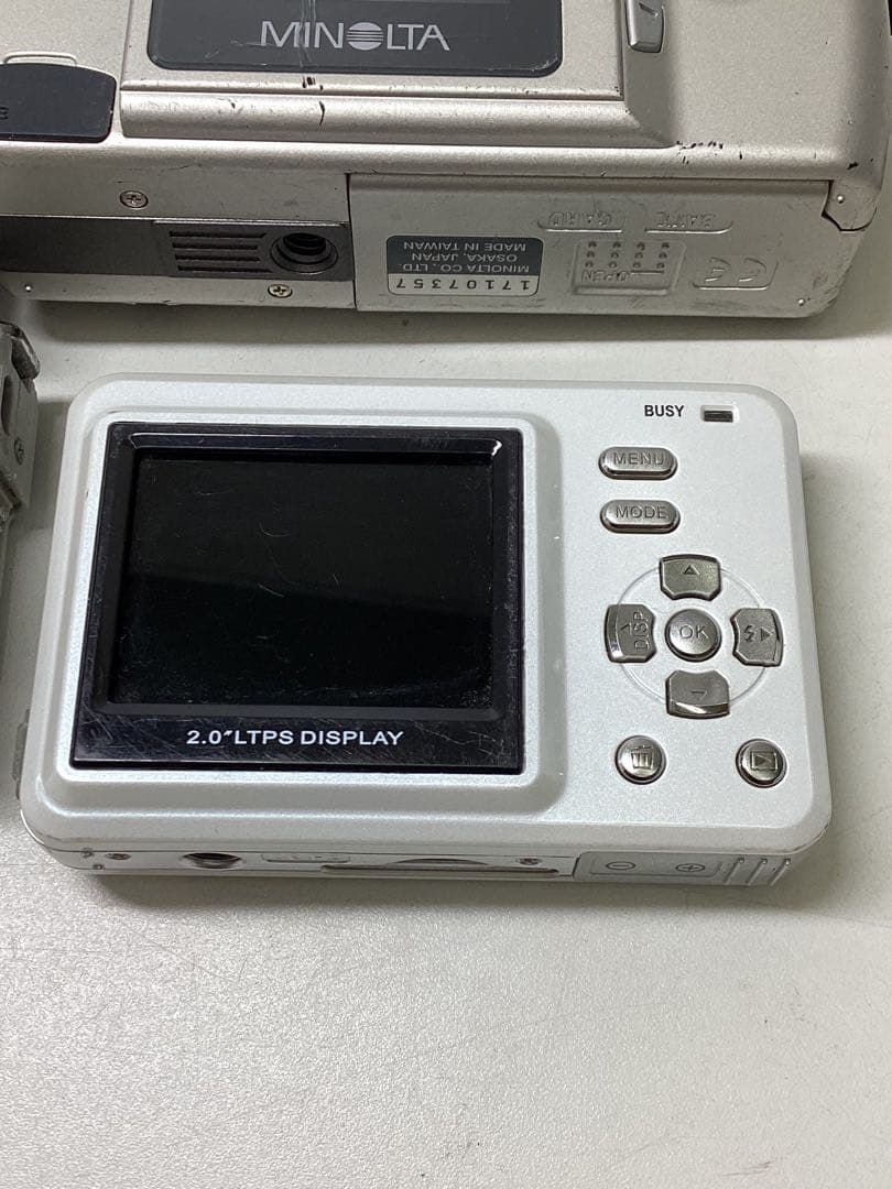 k*u様 ジャンク　MINOLTA、Polaroidなど　まとめて4点
