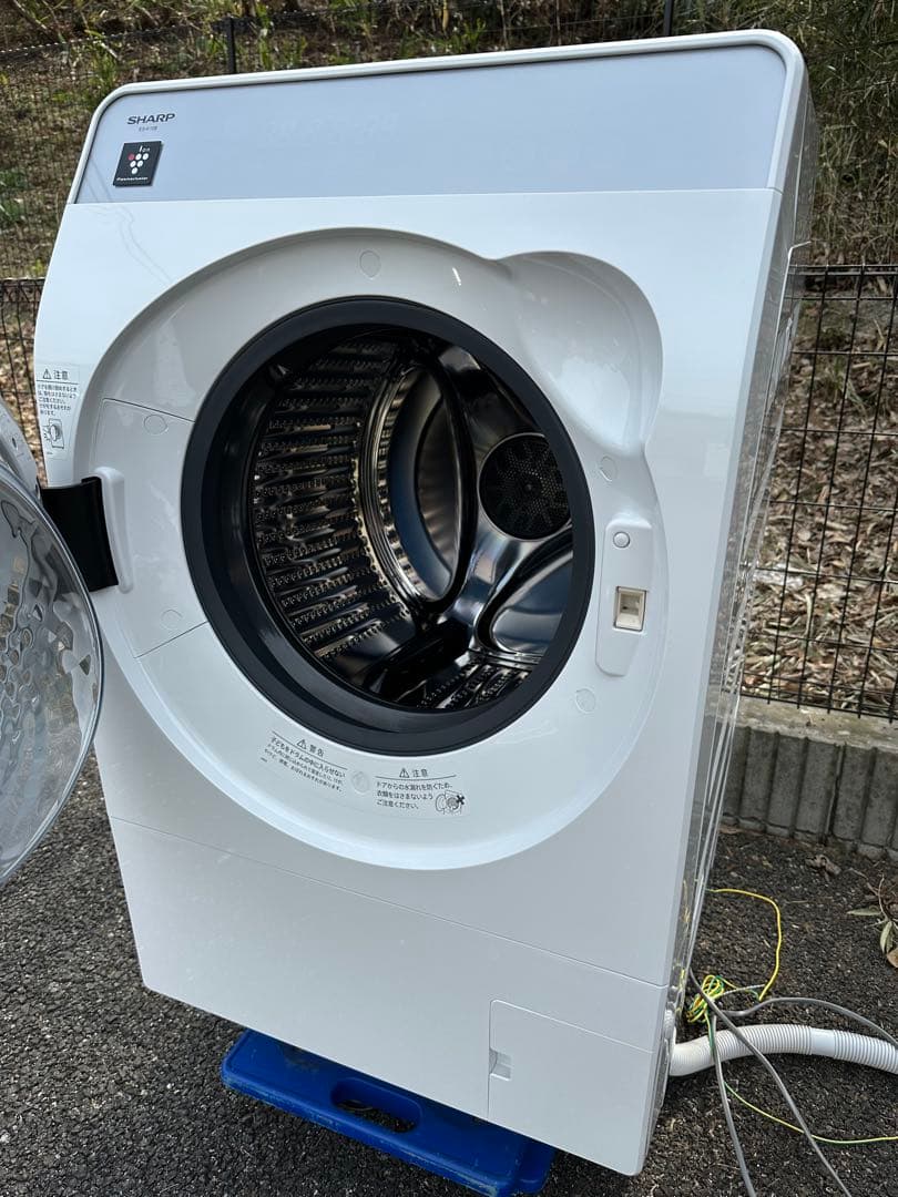 2023年製❗️SHARP ドラム式洗濯機 ES-K10B-WL 本体