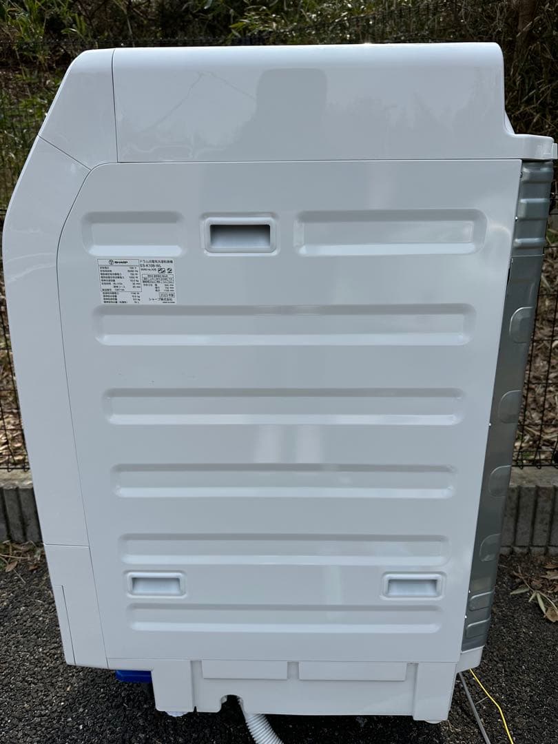 2023年製❗️SHARP ドラム式洗濯機 ES-K10B-WL 本体