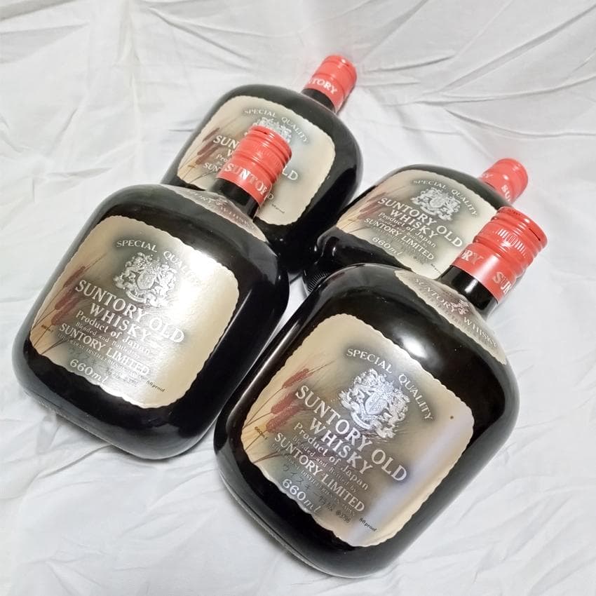 サントリーオールド (Old Whisky) 4本セット(箱付）