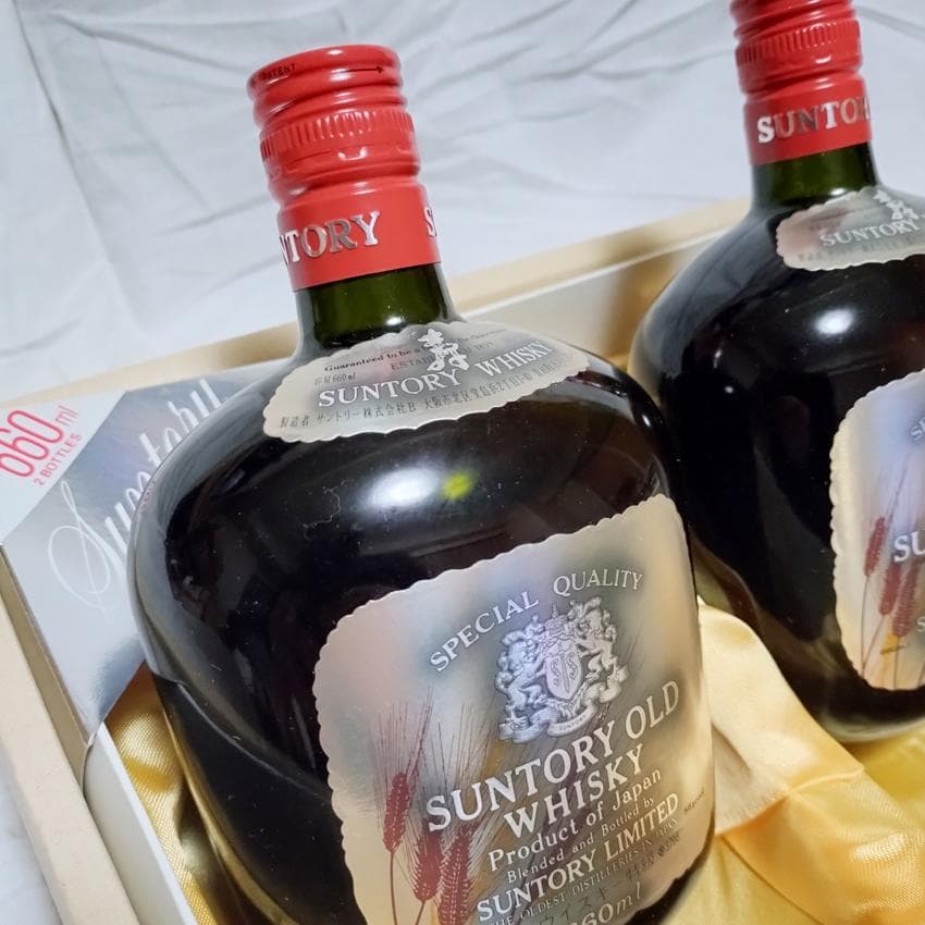 サントリーオールド (Old Whisky) 4本セット(箱付）