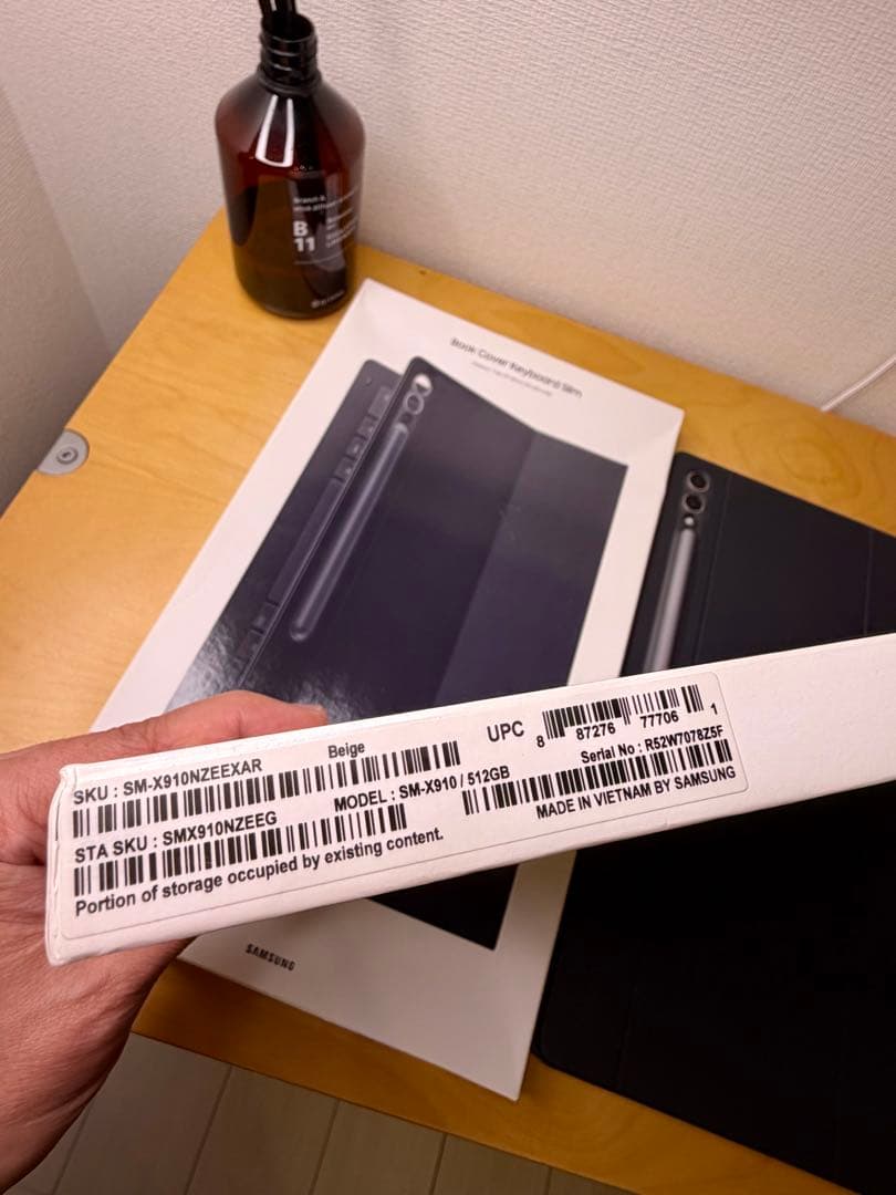 未使用に近い Galaxy Tab S9 Ultra 512GB セルラーモデル
