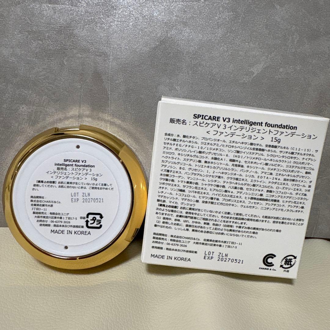 ファンデーション SPICARE V3 Intelligent Foundation 15g