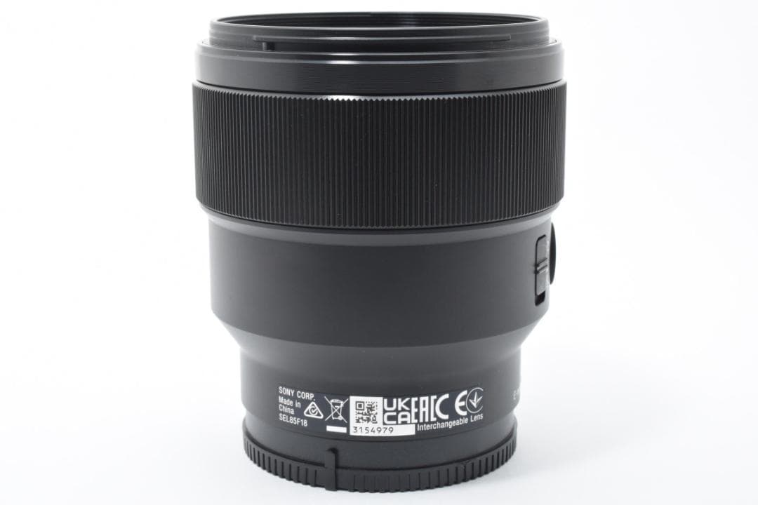 超美品　SONY FE 85mm F1.8 SEL85F18　AF H187