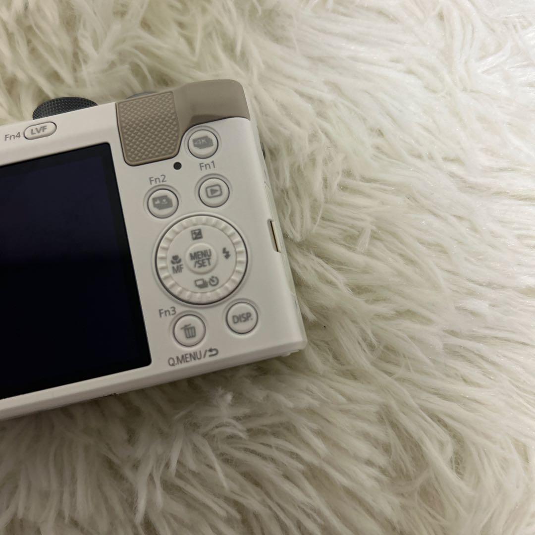 【極美品】Panasonic DMC-TZ85 ホワイト 4K撮影