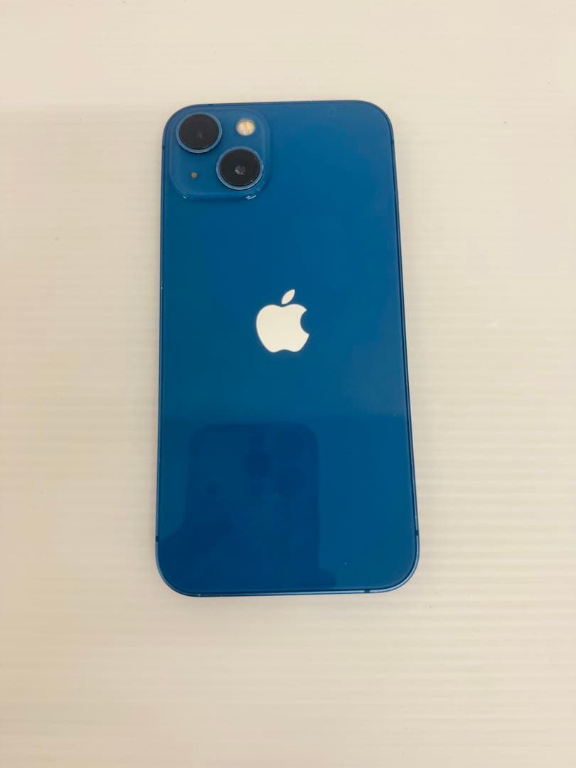 【美品】iPhone13 128GB ブルー SIMフリー