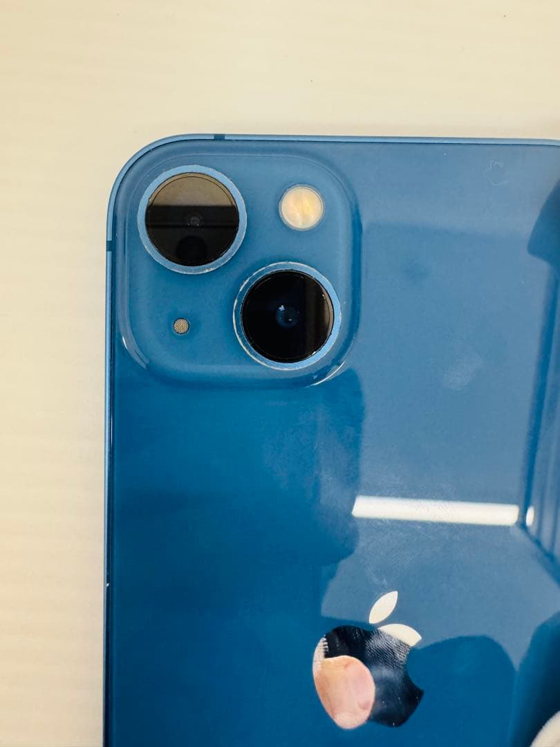 【美品】iPhone13 128GB ブルー SIMフリー