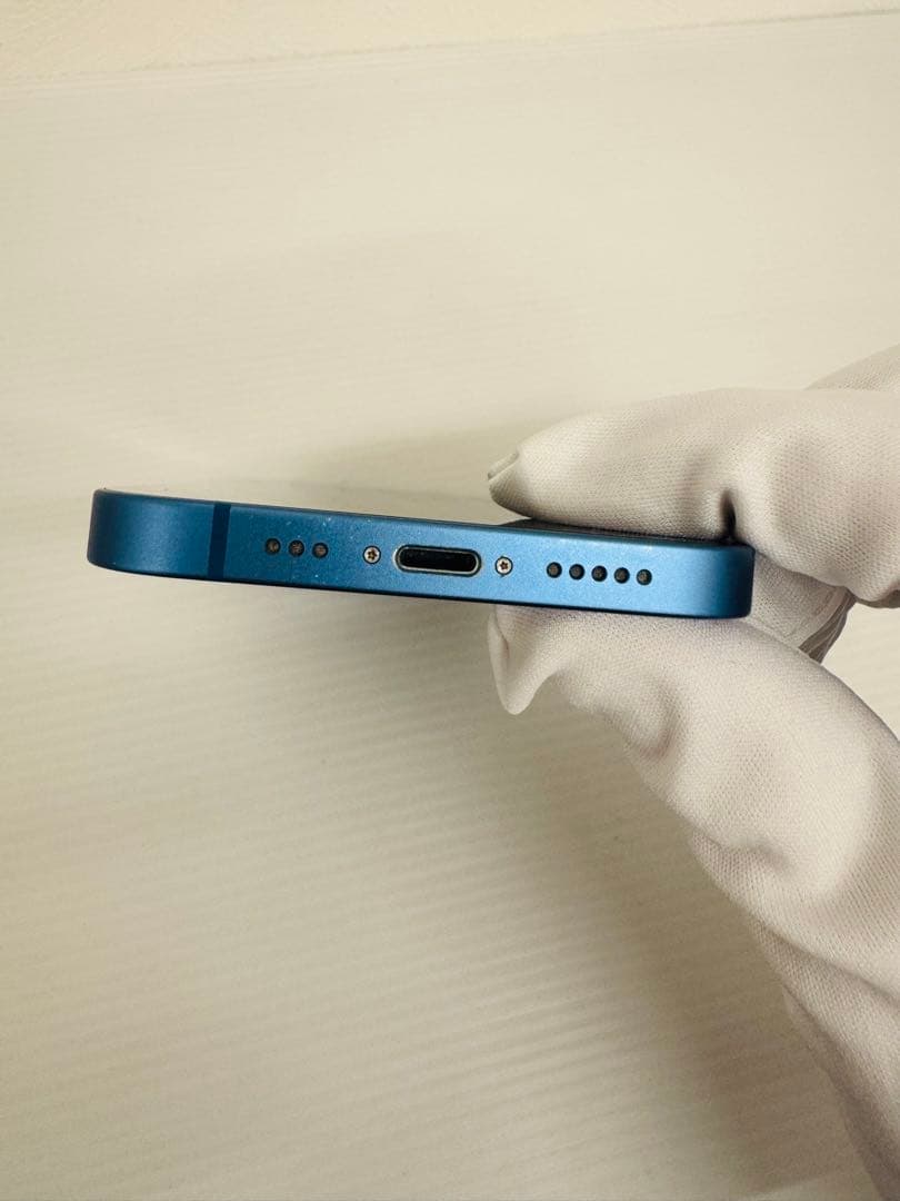 【美品】iPhone13 128GB ブルー SIMフリー
