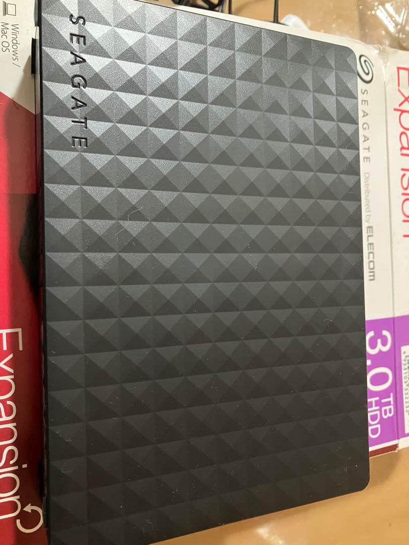 外付けハードディスク・ドライブ Seagate Expansion 3.0TB HDD