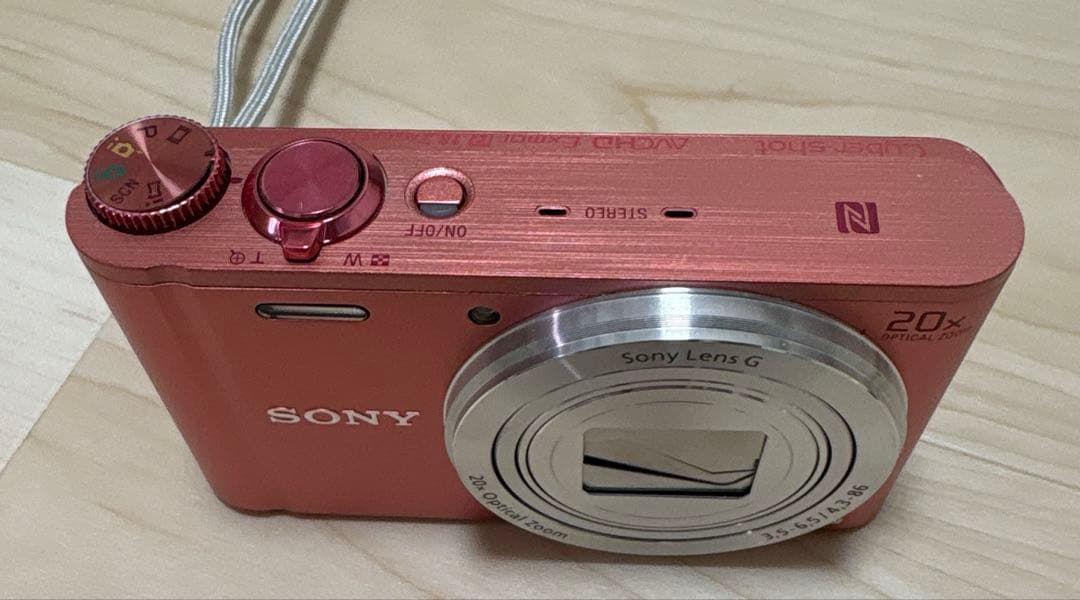 SONY ピンク デジタルカメラ 20倍ズーム