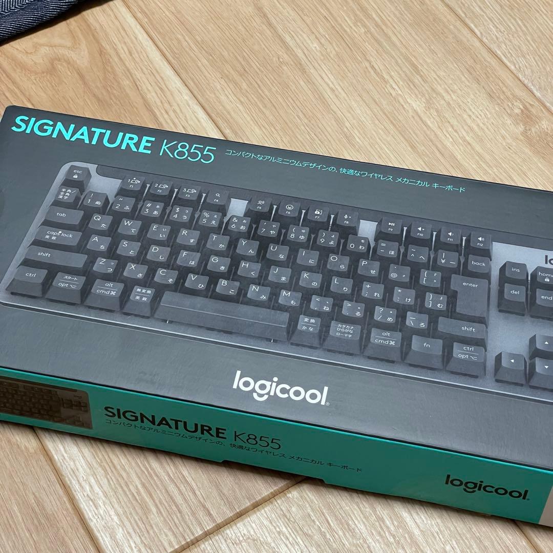 美品 Logicool メカニカル キーボード K855GR