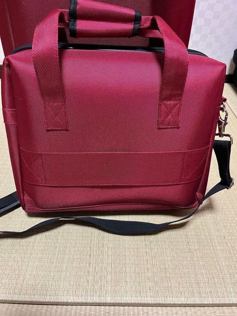 新品ソフトキャリー5点セット　スーツケース　ボストン　ポーチ　パスケース　洗面品