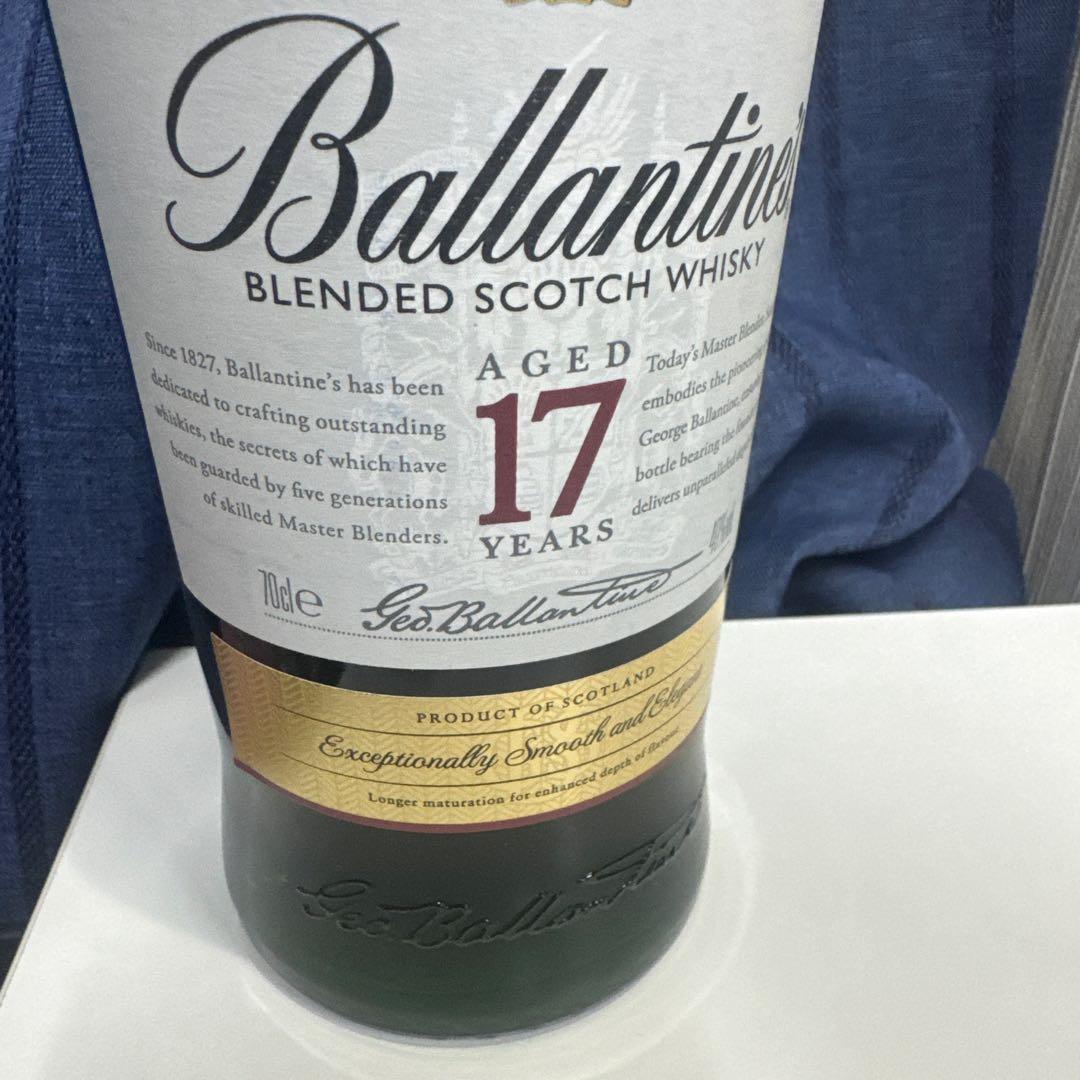 ウイスキー Ballantine's 17 Blended Scotch Whisky