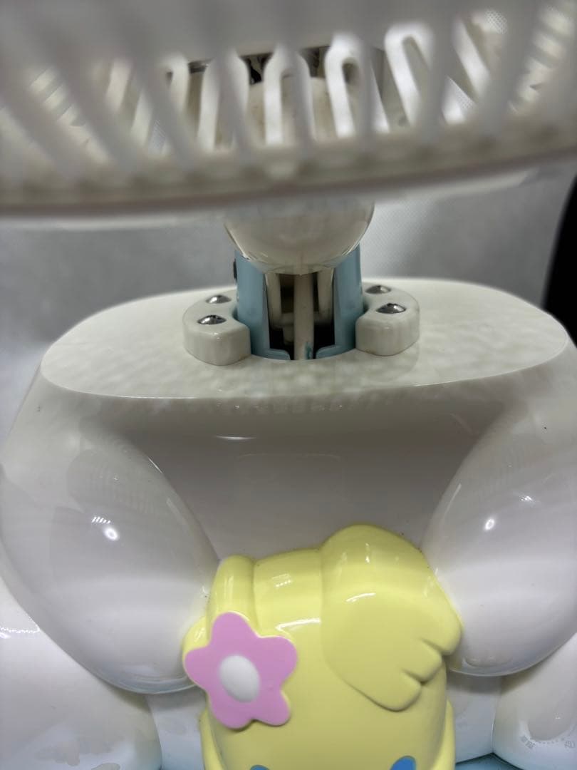 サンリオ　シナモロール　リビング　扇風機　正常可動品　耳あります‼︎