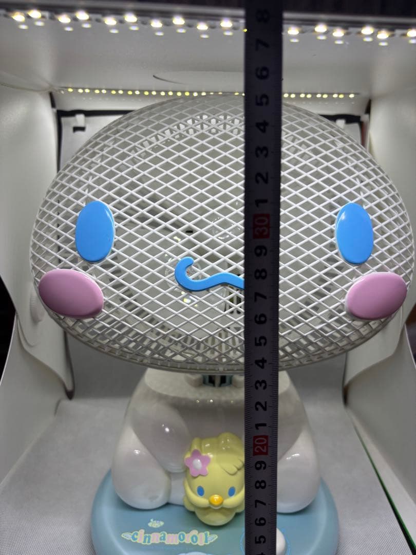 サンリオ　シナモロール　リビング　扇風機　正常可動品　耳あります‼︎
