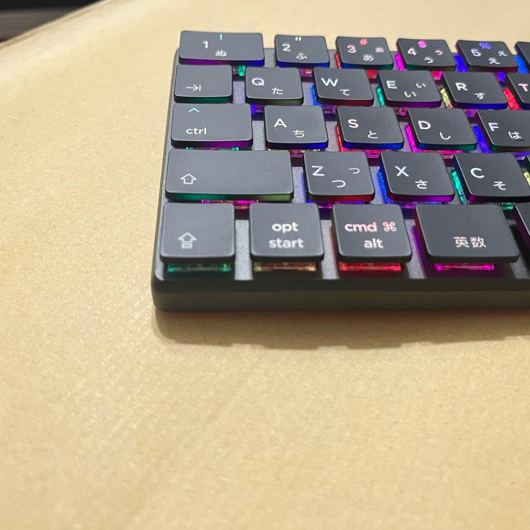 【動作◯】 薄型メカニカルキーボード Nuphy F1 (日本語配列)