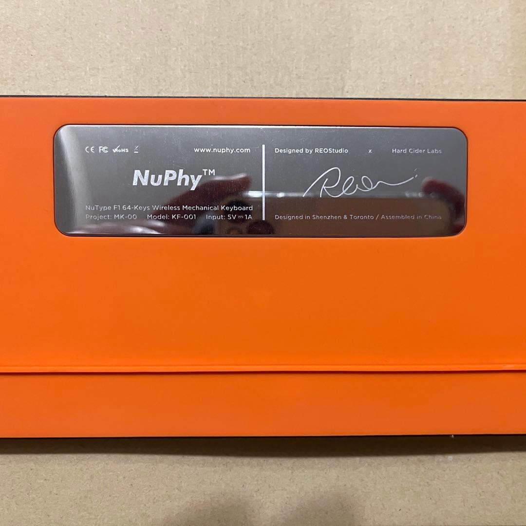 【動作◯】 薄型メカニカルキーボード Nuphy F1 (日本語配列)