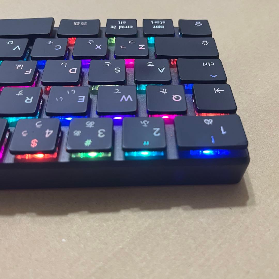 【動作◯】 薄型メカニカルキーボード Nuphy F1 (日本語配列)