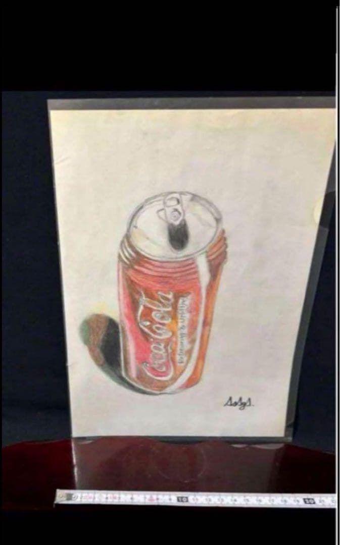 絵　絵画　水彩色鉛筆　水彩画　　プレゼント