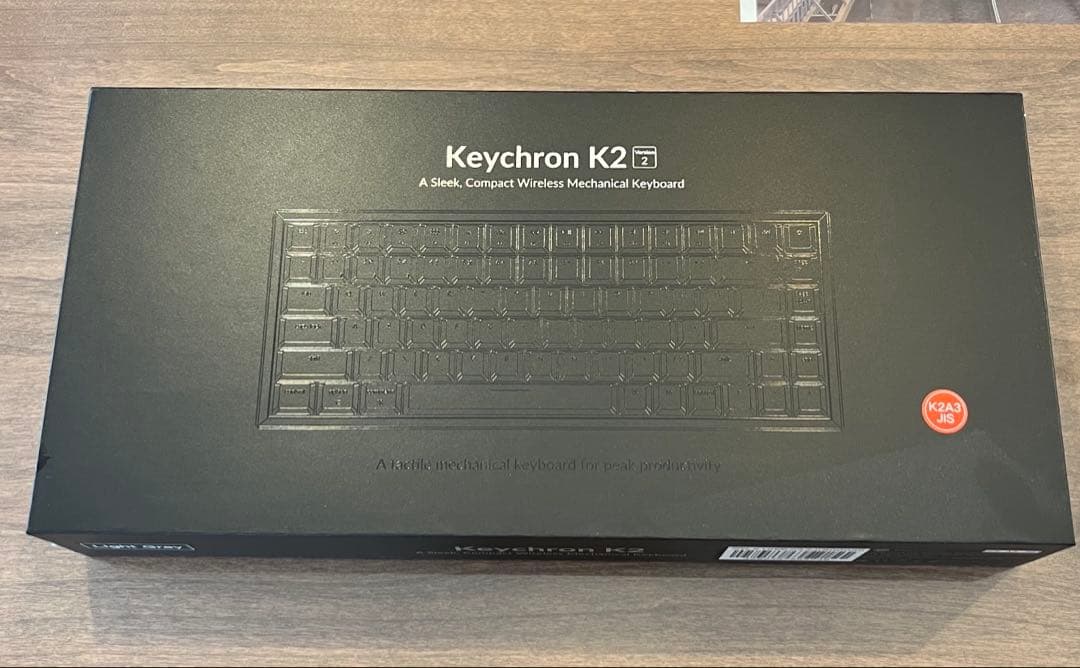 Keychron K2 日本語配列　茶軸
