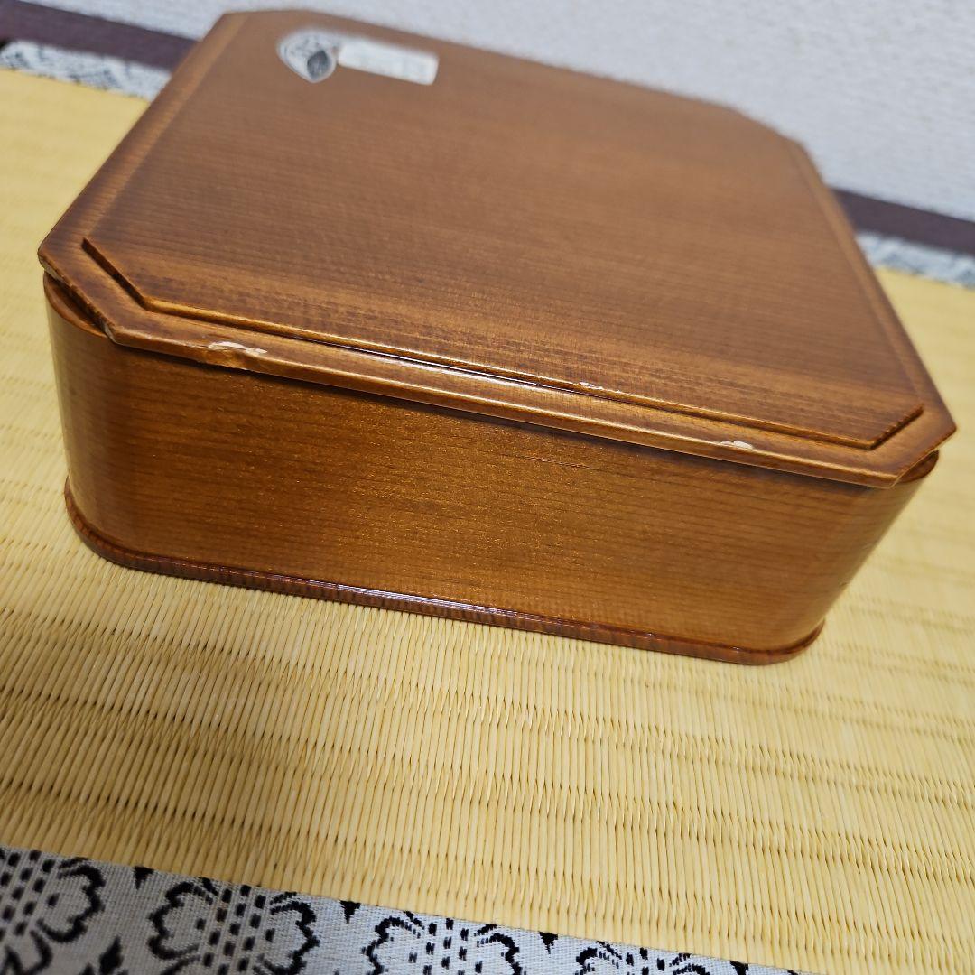 曲げわっぱ　新品未使用品　二段弁当箱　※訳あり※　秋田杉　大館工芸　趣味の秋田杉