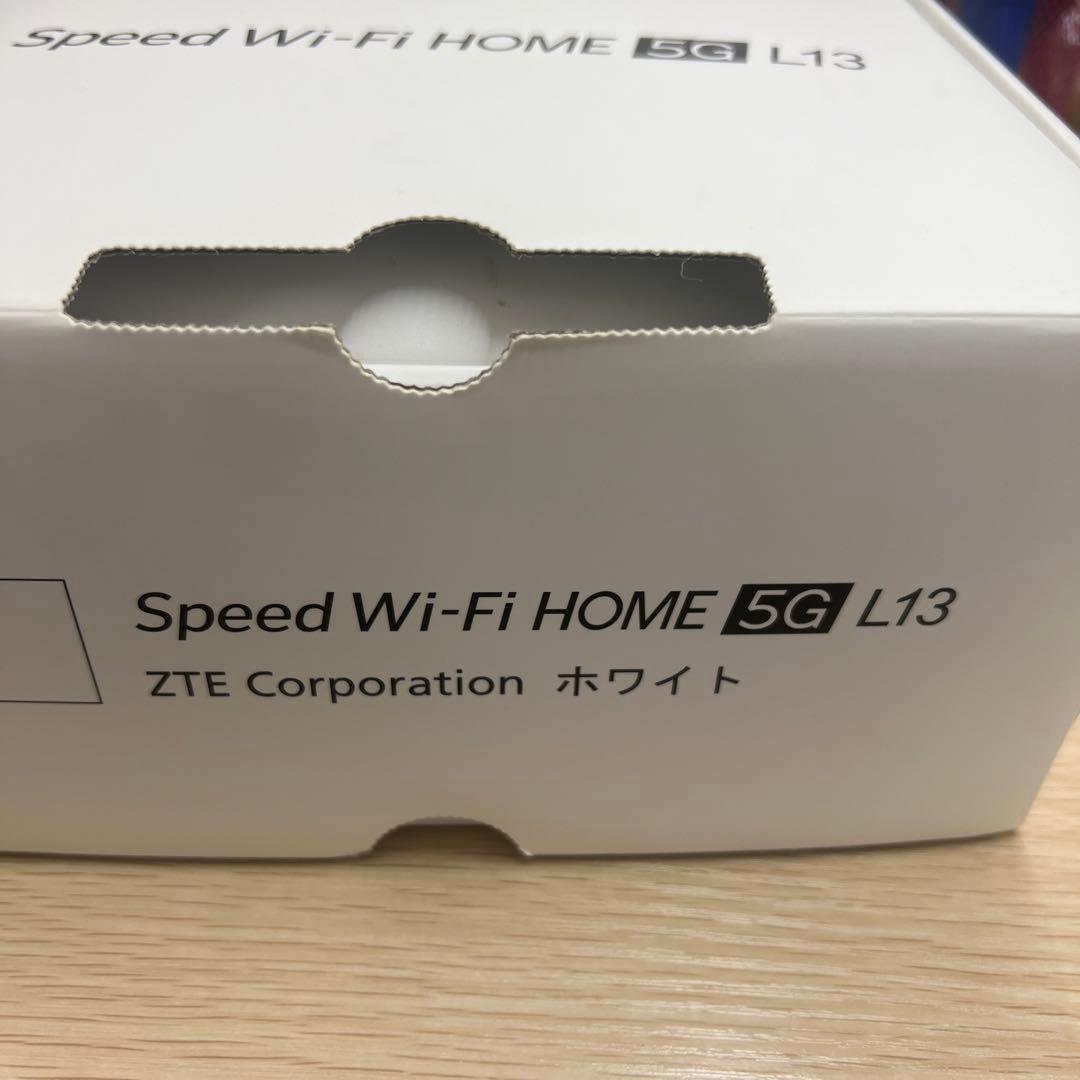ルーター・ネットワーク機器 WiMAX Speed Wi-Fi  5G L13