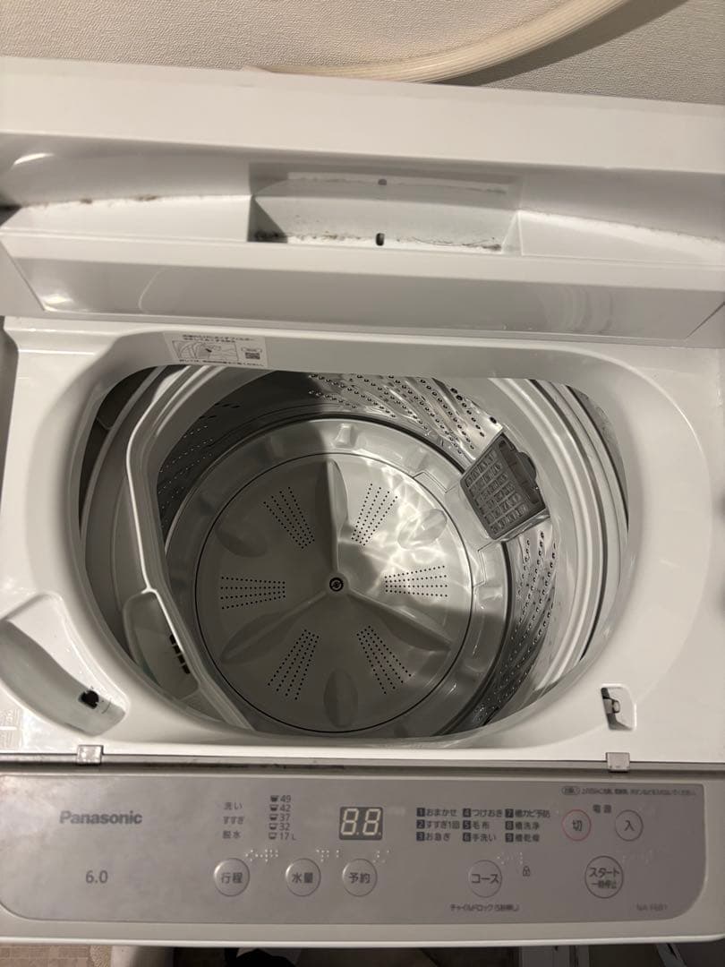 【引っ越しのため】2023年製 Panasonic NA-F6B1 6kg