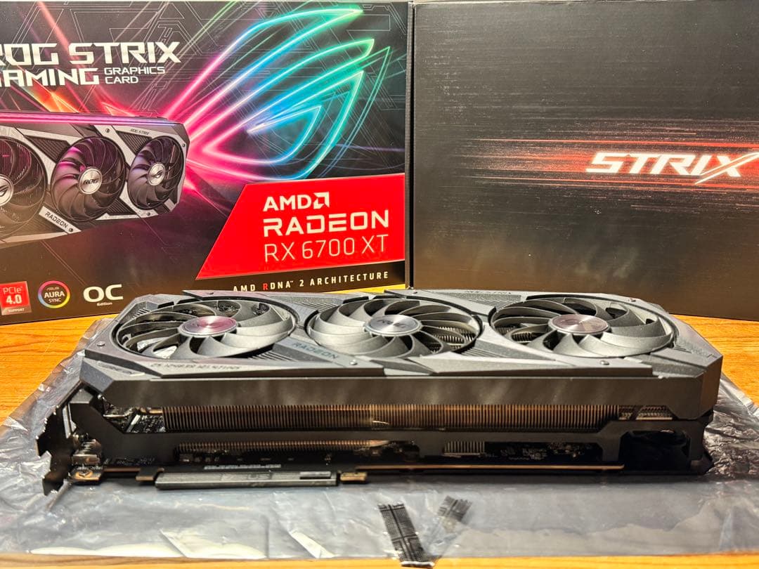 【ASUS】ROG-STRIX-RX6700XT-O12G-GAMING GPU