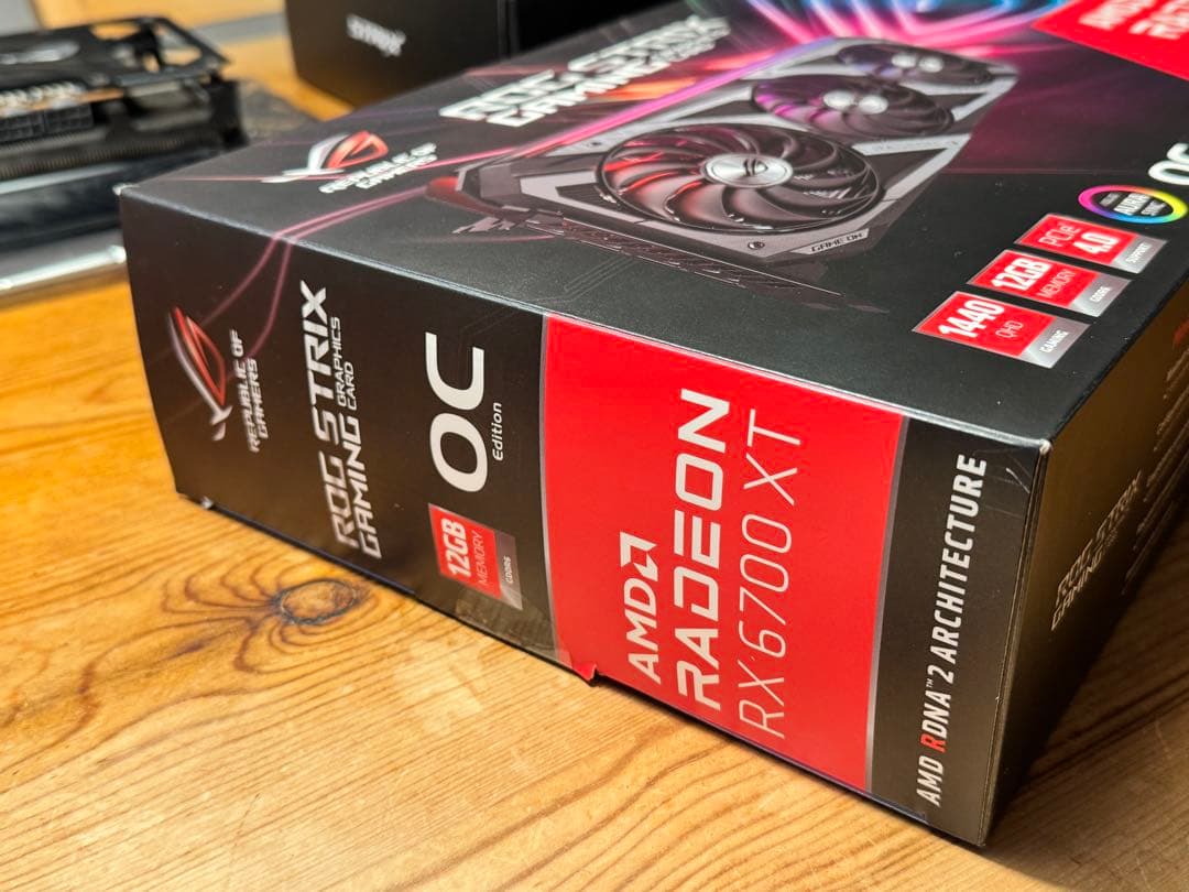 【ASUS】ROG-STRIX-RX6700XT-O12G-GAMING GPU