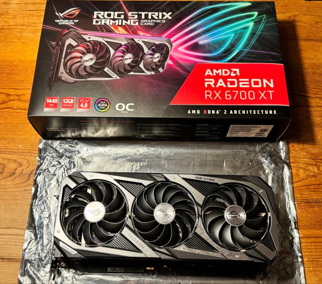 【ASUS】ROG-STRIX-RX6700XT-O12G-GAMING GPU