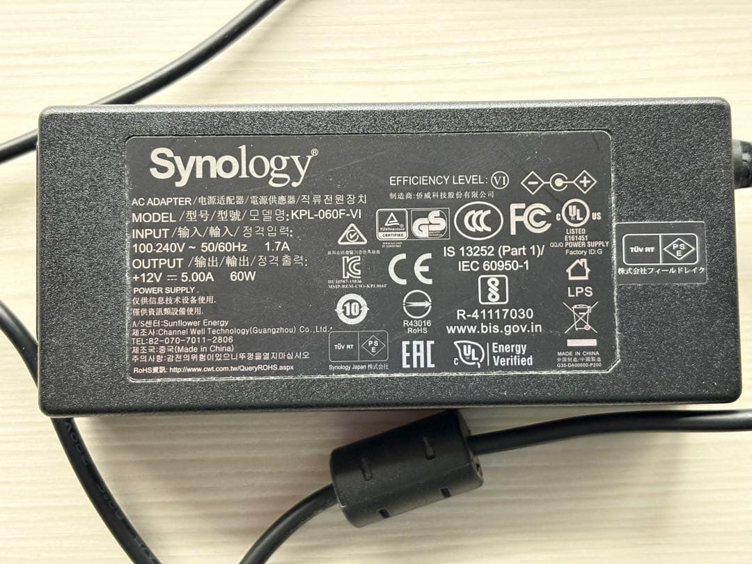 外付けハードディスク・ドライブ Synology DiskStation DS220j