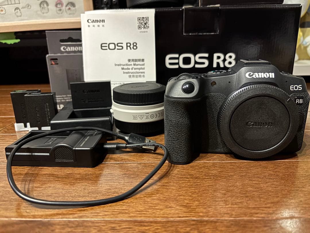 Canon EOS R8本体　エクステンダー RF1.4X