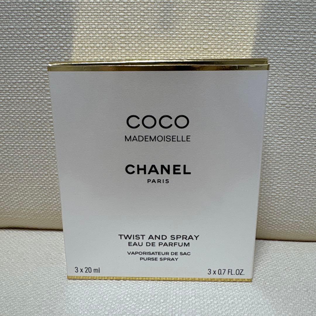 CHANELココ マドモアゼル ツィスト＆スプレイ オードゥ パルファム 3本