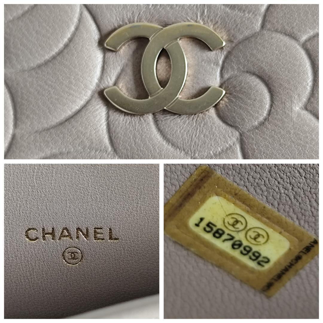 鑑定済・美品✨CHANEL iPadケース シリアル有 15番台 カメリア