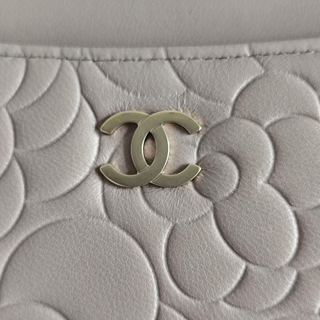 鑑定済・美品✨CHANEL iPadケース シリアル有 15番台 カメリア