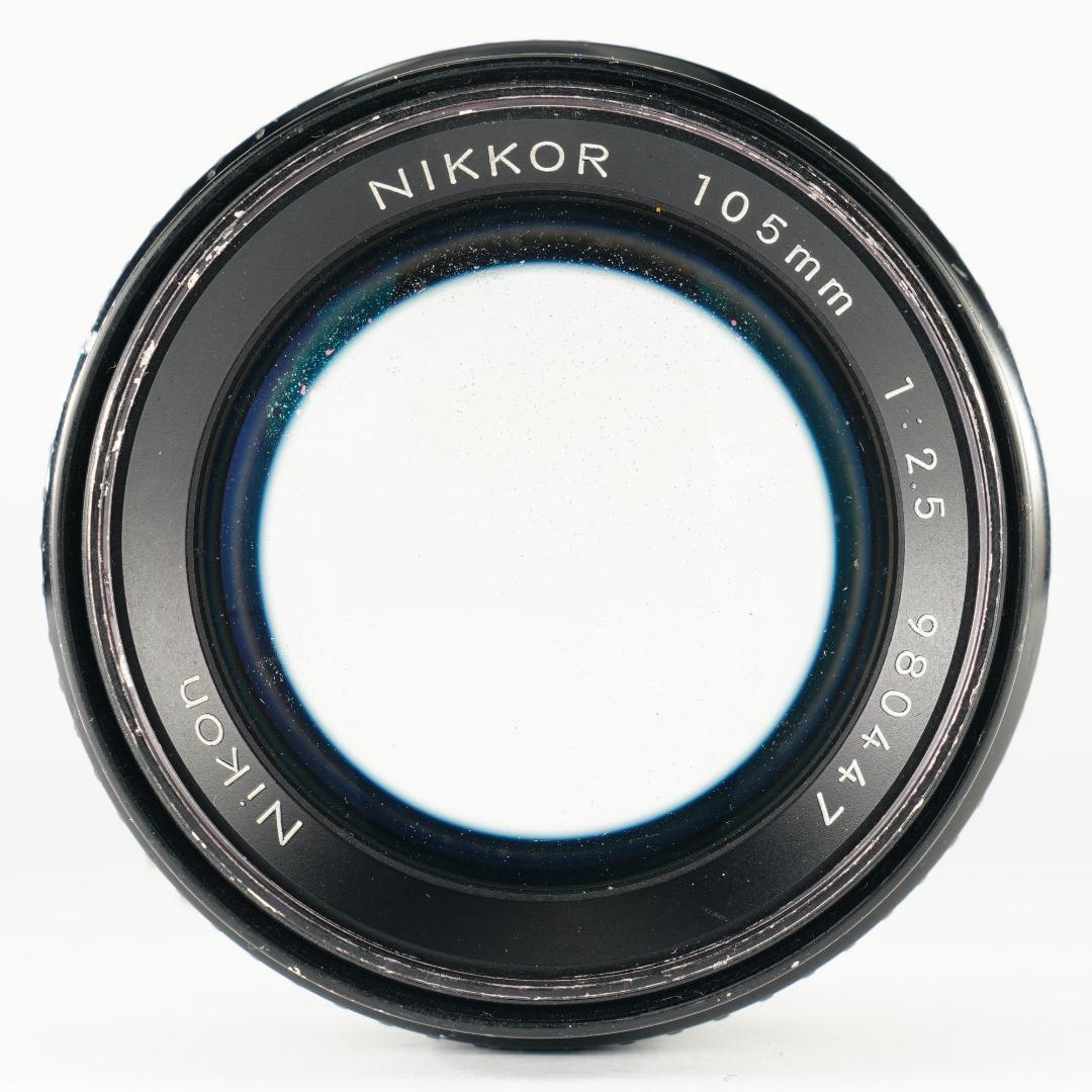 【整備＆テスト】Nikon Ai-s Nikkor 105mm F2.5 447