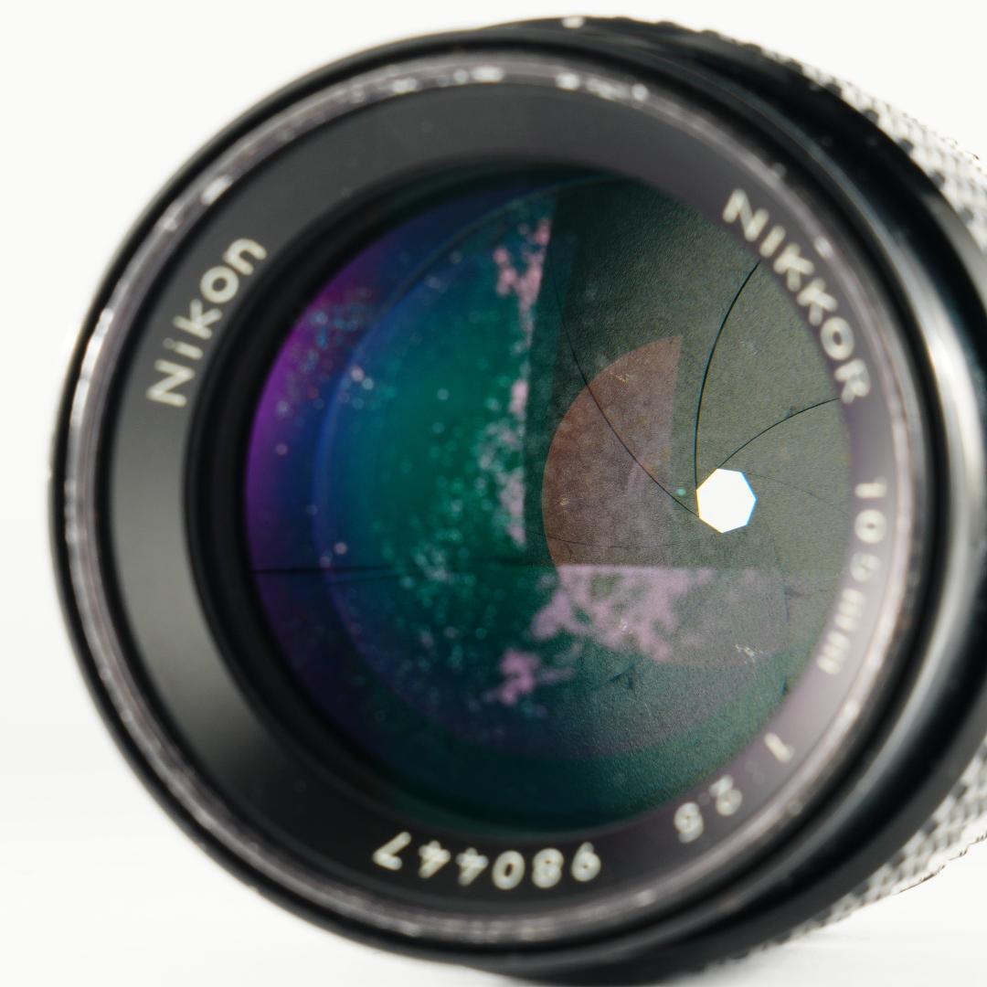 【整備＆テスト】Nikon Ai-s Nikkor 105mm F2.5 447