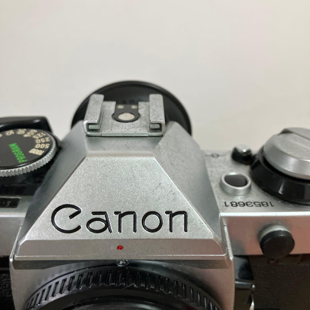 Canon AE-1 PROGRAMフィルムカメラ レンズ　ストロボ付き
