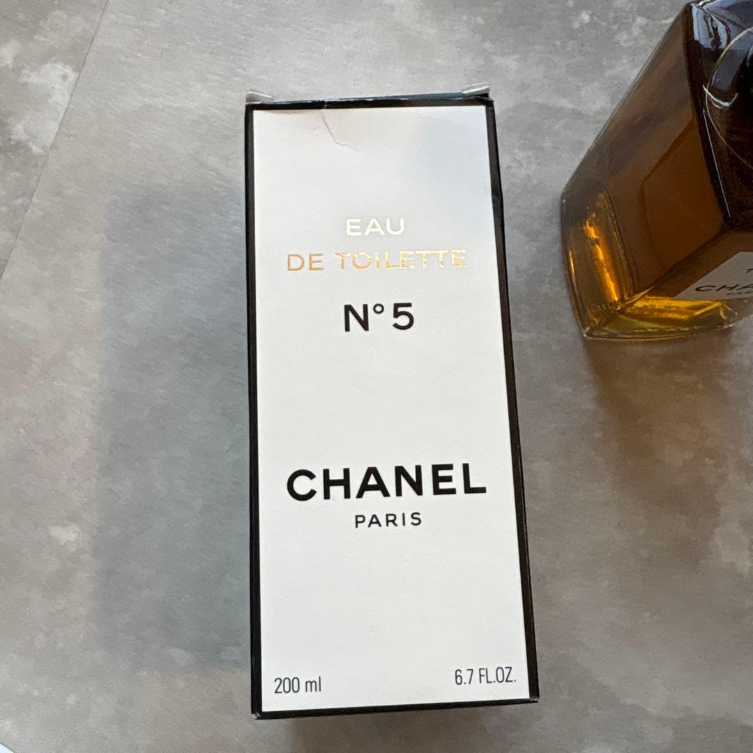 廃盤 希少 CHANEL N°5 シャネル　オードトワレ EDT 200ml