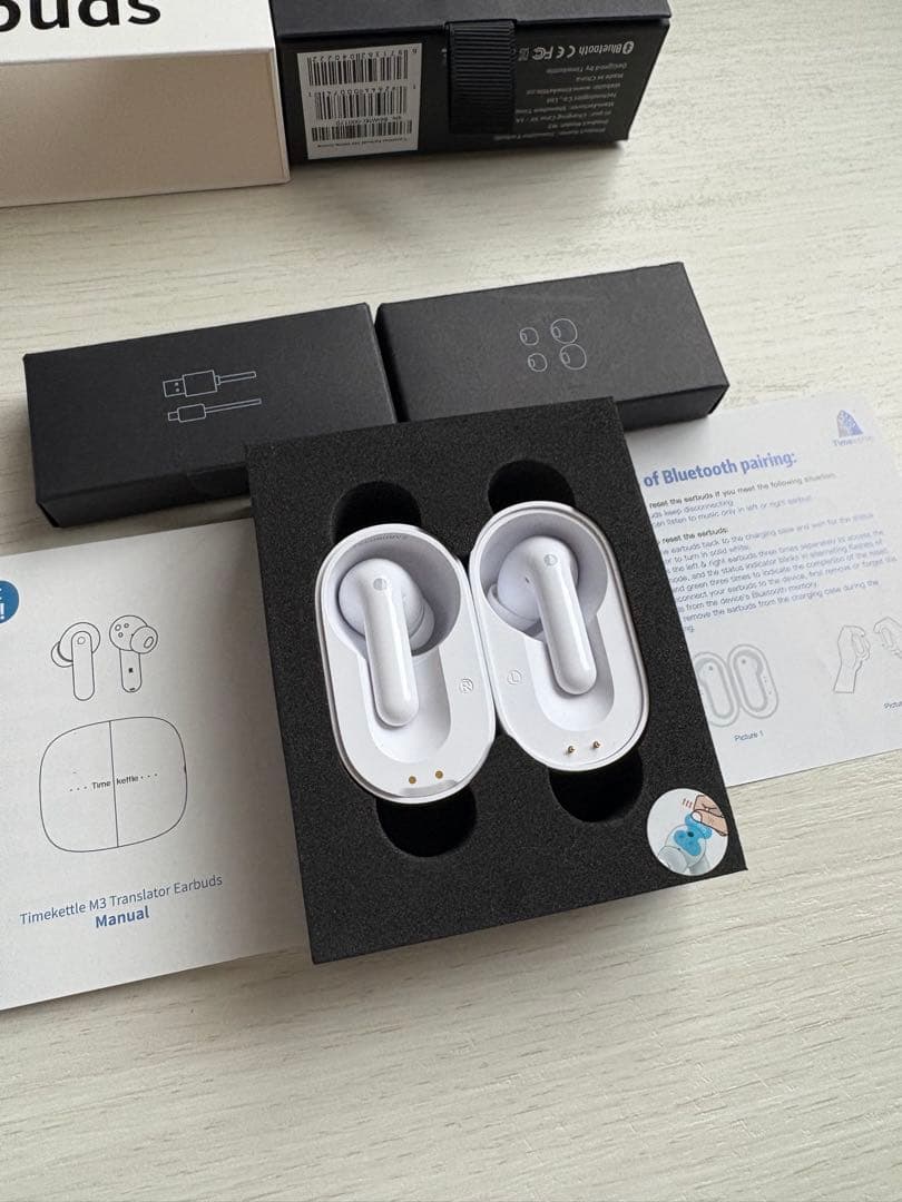 旅行用家電 M3 Translator Earbuds