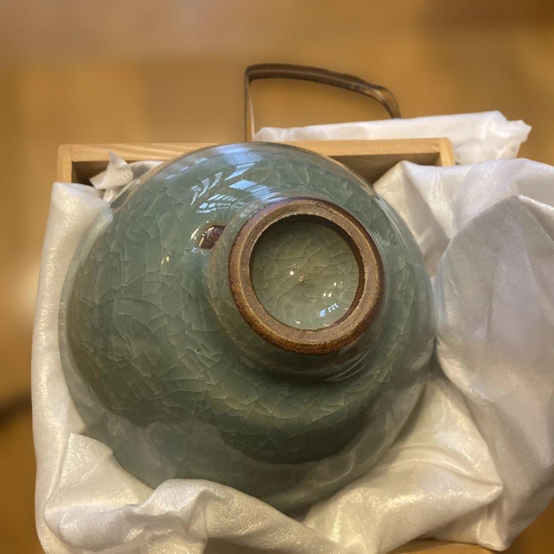 新品未使用　川崎与吉 茶道用茶碗