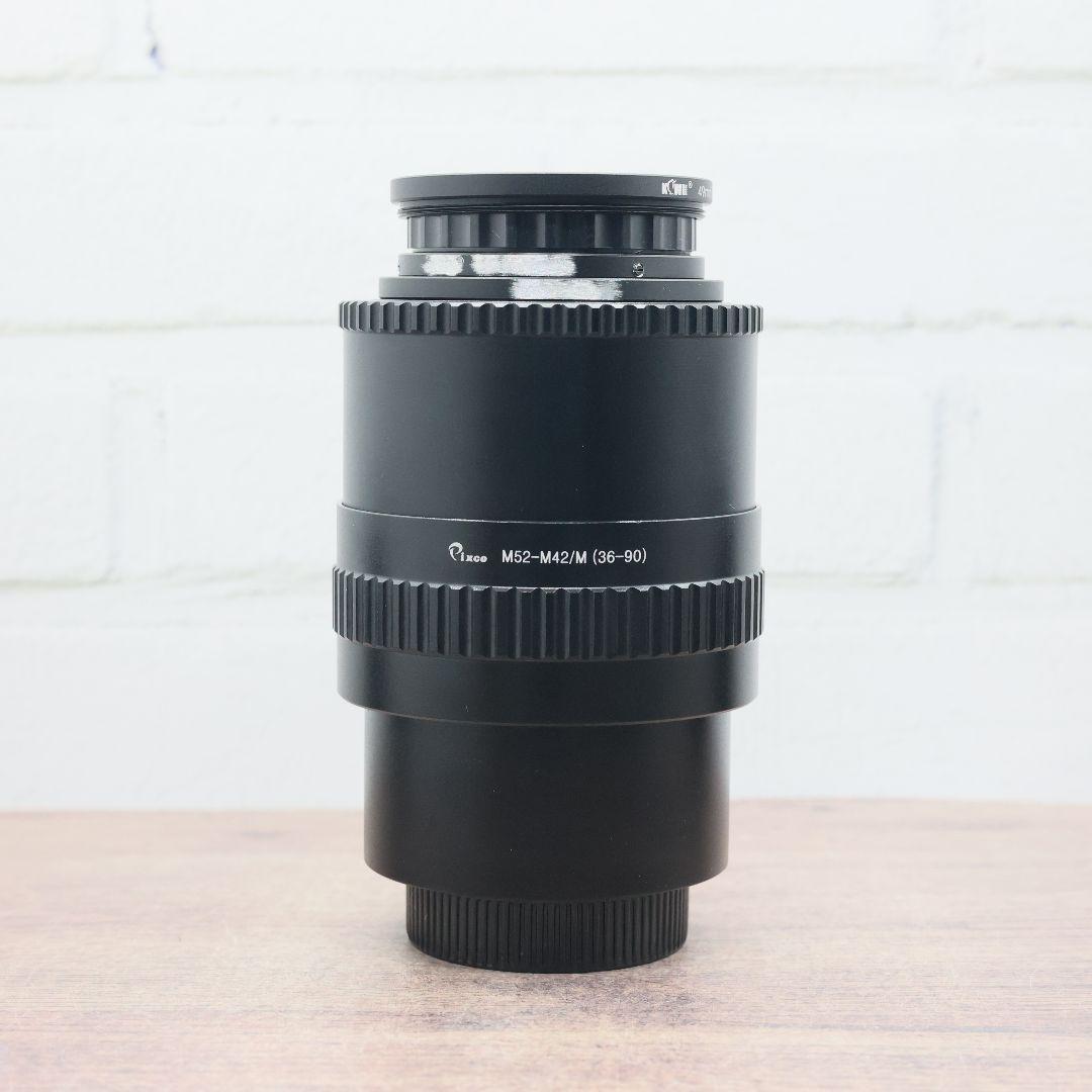 PENTACON AV 80mm F2.8【 改造品：M42マウントヘリコイド】